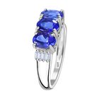 AAA Tansanit und Moissanit Ring - 1,93 ct image number 2