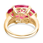 Sunset Triplett Quarz und Zirkon Ring - 7,25 ct. image number 5