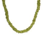 Peridot Halskette ca. 50 cm 925 Silber rhodiniert ca. 210.00 ct image number 0