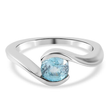 Kambodschanischer blauer Zirkon-Ring - 1,10 ct.