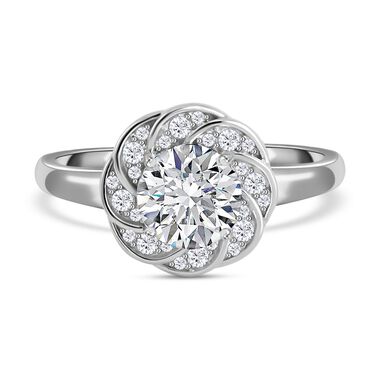 Moissanit Ring - 1,66 ct.