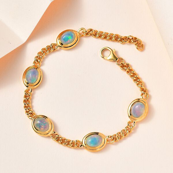 AA natürliches, äthiopisches Welo Opal-Armband - 4,27 ct. image number 1