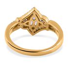 Tansanit und Zirkon Ring - 0,99 ct. image number 5