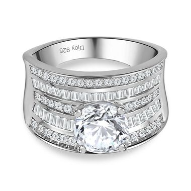 Moissanit Ring - 3,59 ct.