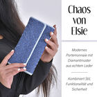 Chaos by Elsie- Portemonnaie aus Leder, blau-weave image number 1