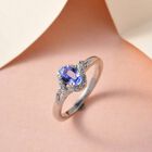 Tansanit und Zirkon Ring - 0,63 ct. image number 1