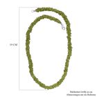 Peridot Halskette ca. 50 cm 925 Silber rhodiniert ca. 210.00 ct image number 5