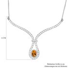 AAA Premium brasilianische Heliodor und Zirkon-Halskette - 5,70 ct. image number 5