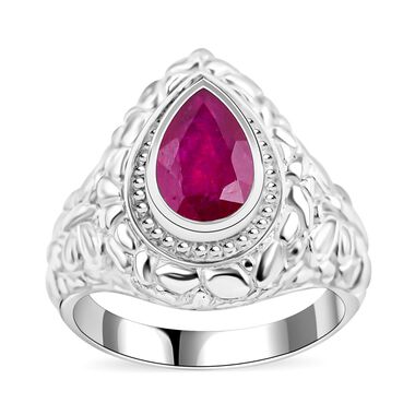 Royal Bali Kollektion - Afrikanischer Rubin-Ring - 4,38 ct.