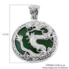 Royal Bali Kollektion- Grüner Jade-Drachen-Anhänger - 53,93 ct. image number 5