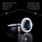 RHAPSODY AAAA Monte Belo Indigolith und VS-EF Diamant Ring - 1,11 ct. image number 2