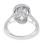 Golconda Diamant-Topas Ring, 925 Silber platiniert, ca. 6.00 ct image number 5