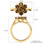 AA natürlicher, goldener Tansanit-Ring - 1,91 ct. image number 6