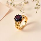 Roter Granat-Ring - 3,90 ct. image number 1