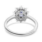 AA Tansanit und Zirkon Ring - 0,97 ct. image number 5