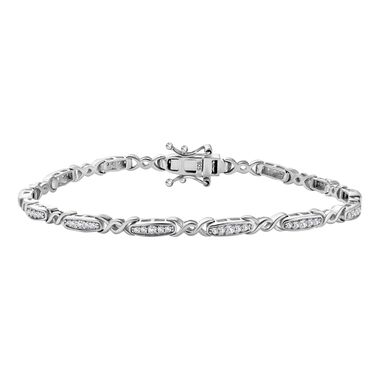 Diamant Armband, 19 cm - 0,75 ct.