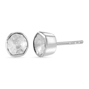 Handgefertigte, natürliche Polki-Diamant-Ohrringe - 0,50 ct.