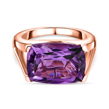 AAA Rose De France Amethyst Ring - 6,55 ct.