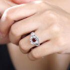 Roter Granat-Ring - 0,68 ct. image number 2