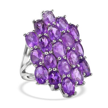 Afrikanischer Amethyst Ring - 7.30 Ct.