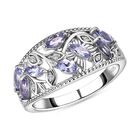 Tansanit und Zirkon Ring - 1,06 ct. image number 3