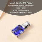 RHAPSODY AAAA Tansanit und VS EF Diamant Anhänger in 950 Platin - 2,33 ct. image number 2