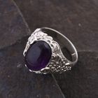 Royal Bali - Afrikanischer Amethyst Ring, 925 Silber, (Größe 17.00), ca. 12.00 ct image number 1