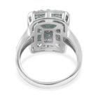 AA Kagem sambischer Smaragd und Zirkon-Ring - 2,19 ct. image number 3