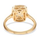 ILIANA AAA Turkizit und SI GH Diamant-Ring in 750 Gelbgold - 2,65 ct. image number 6