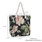 Moderne Tote Bag mit Pinkem Blumendruck image number 6