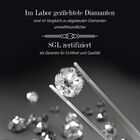 SGL zertifizierte VS EF Labor Diamant Ohrringe in 585 Gelbgold - 1 ct. image number 3