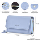 Crossbody-Tasche mit RFID-Schutz, Blau image number 3