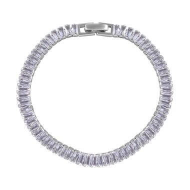 LUSTRO STELLA Zirkonia Armband, 19cm - 21,92 ct.