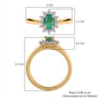 AA Kagem Sambischer Smaragd Ring, ca. 0,67 ct image number 6