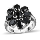 Schwarzes Spinell-Schmuckset - 34,73 ct. image number 4