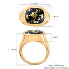 Tucson Exklusive- Goldenite Ring 925 Silber 750 Gelbgold Vermeil (Größe 16.00) ca. 4.58 ct image number 6