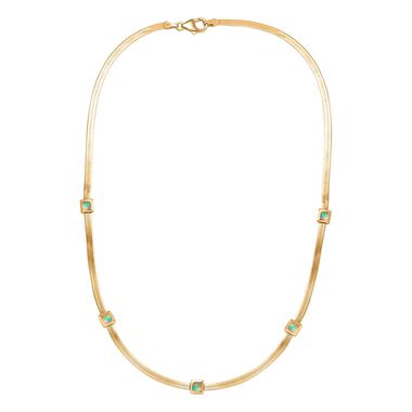 Äthiopischer Welo Opal Halskette 45 cm- 0,91 ct.