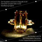 ILIANA AAA Turkizit und SI GH Diamant Ring in 750 Gelbgold - 8,72 ct. image number 2