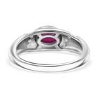 Afrikanischer Rubin und Zirkon-Ring - 1,41 ct. image number 4