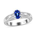 Tansanit und Zirkon Ring - 0,84 ct. image number 3