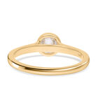 IGI zertifizierter SI GH Labor-Diamant-Ring in 585 Gelbgold - 1 ct. image number 6