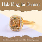 ILIANA AAA Turkizit und SI GH Diamant-Ring in 750 Gelbgold - 2,65 ct. image number 1