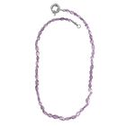 Rosa Amethyst Halskette, 45 cm - 85 ct. image number 3