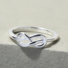 Unendlichkeits-Ring in 925 Silber image number 1