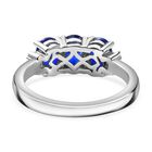 Blauer Spinell und Diamant-Ring - 1,59 ct. image number 5