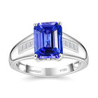 RHAPSODY AAAA Tansanit und VS EF Diamant Ring in 950 Platin - 2,47 ct. image number 5