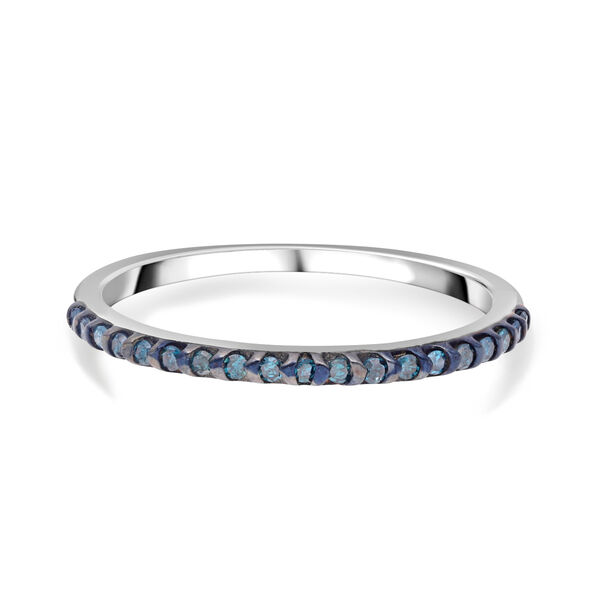 Blauer Diaman- Ring - 0,25 ct. image number 0