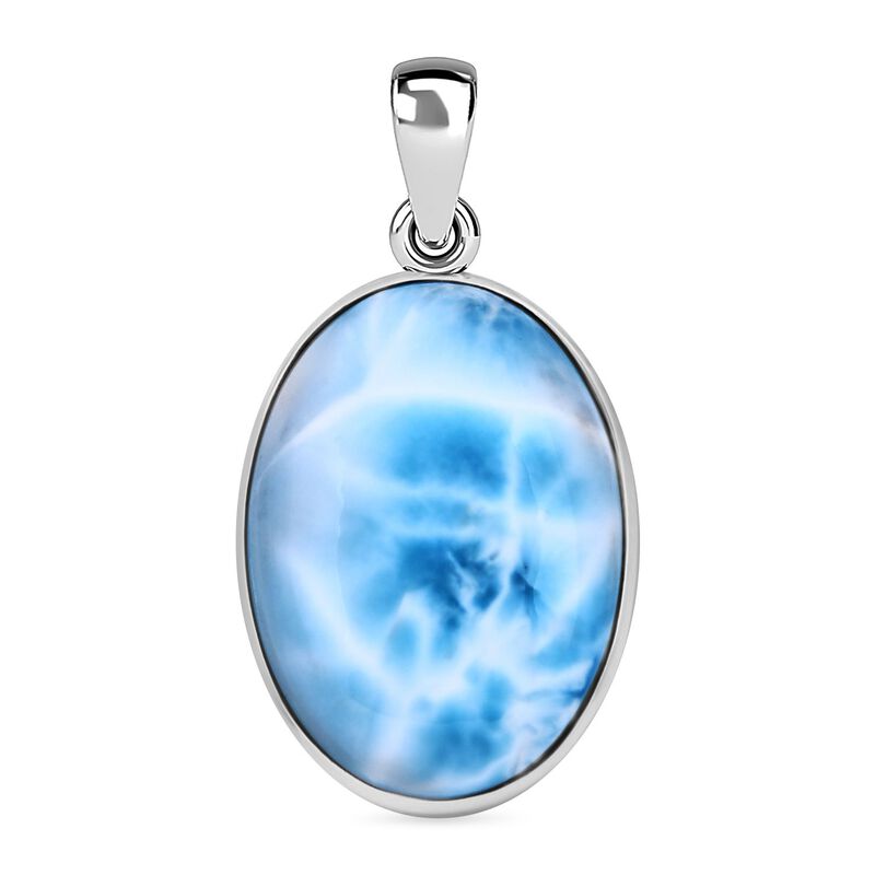 Royal Bali Kollektion - AA Larimar Anhänger - 21,99 ct. image number 0