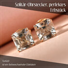 AAA Turkizit-Ohrstecker in 585 Gelbgold - 2,55 ct. image number 1