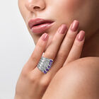 Royal Bali - afrikanischer Amethyst-Ring, 925 Silber  ca. 2,10 ct image number 2